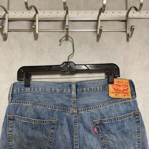 Levi's 527 Jeans Men 34X34 Blue Stone Wash Denim Bootcut Cowboy Western Preppy